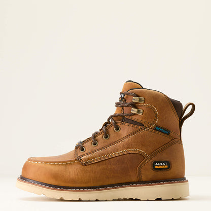 Rebar Wedge Moc Toe Waterproof Work Boot Ariat Women|Work