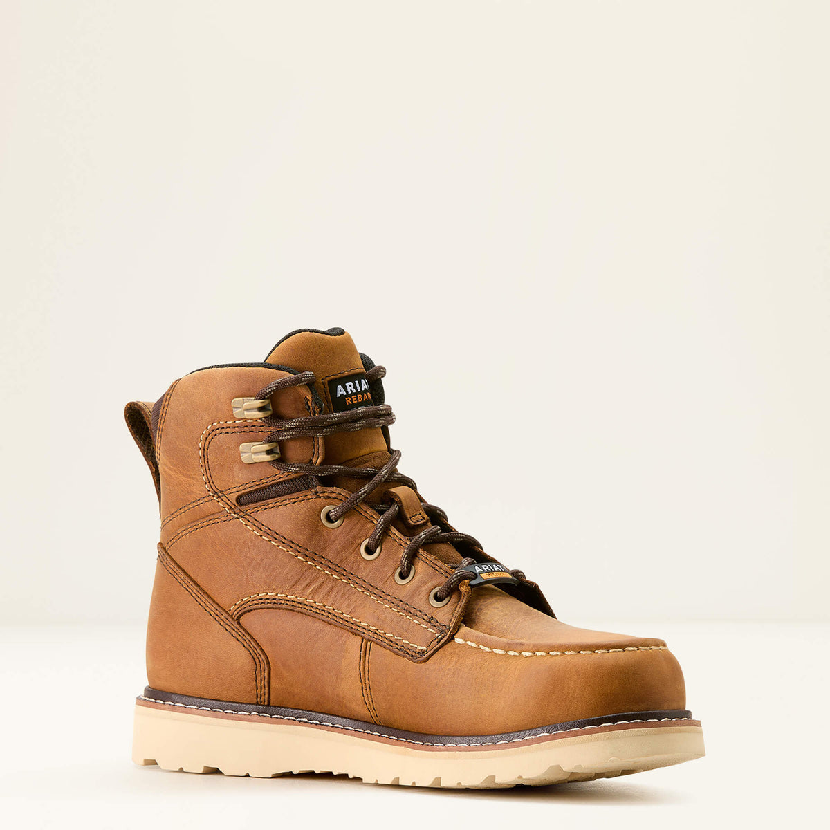 Rebar Wedge Moc Toe Waterproof Work Boot Ariat Women|Work