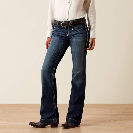 Mid Rise Entwined Trouser Jeans Ariat Women