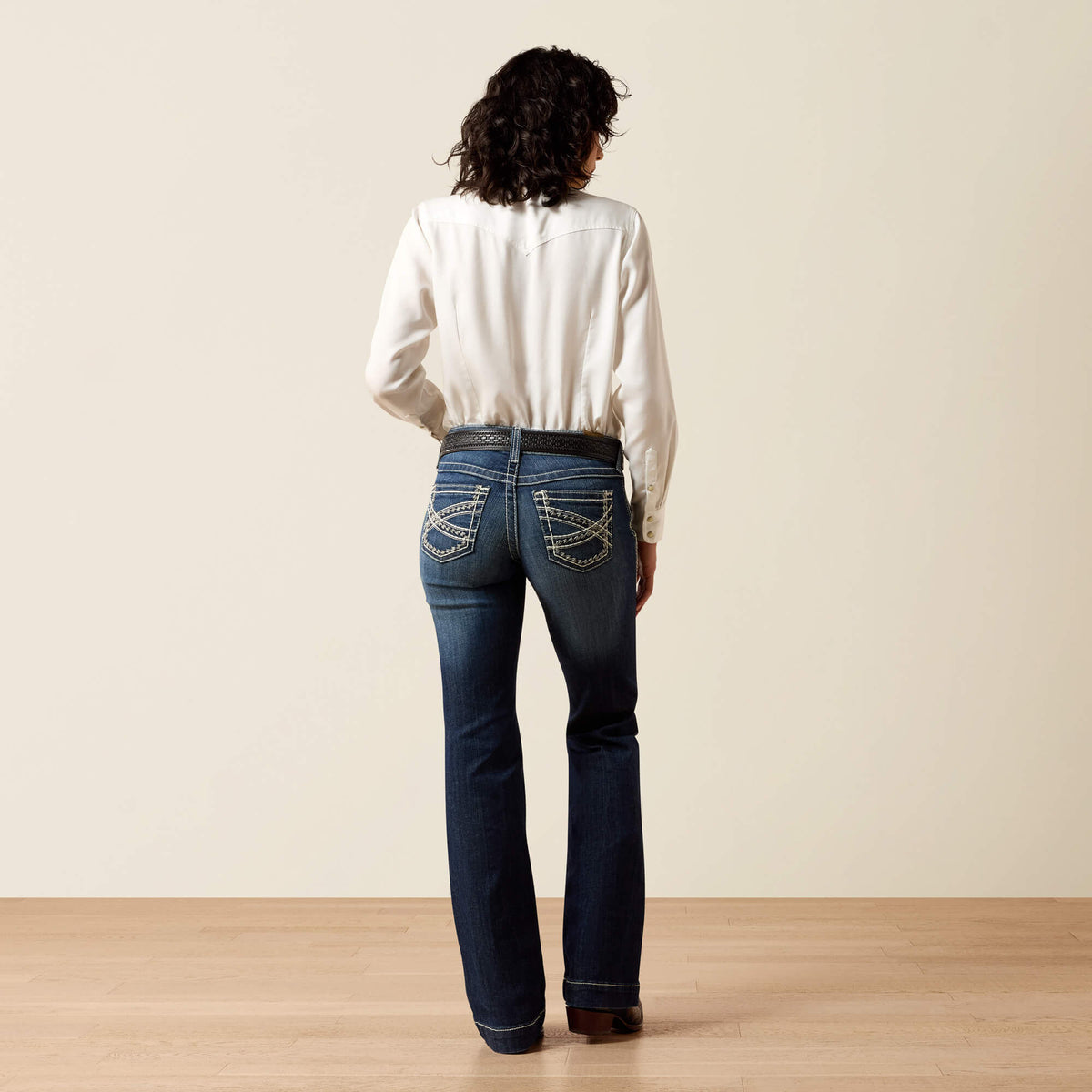 Mid Rise Entwined Trouser Jeans Ariat Women