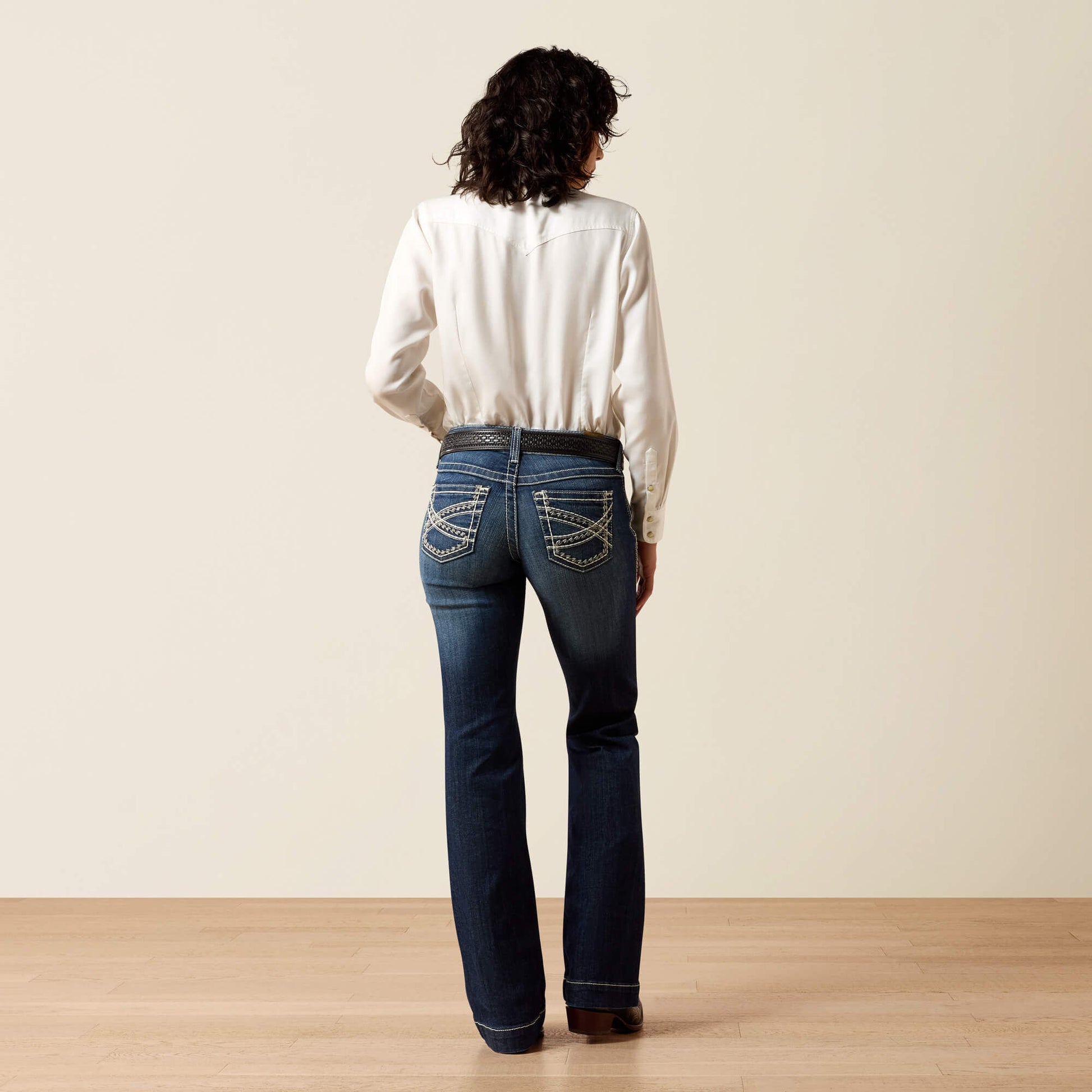 Mid Rise Entwined Trouser Jeans Ariat Women