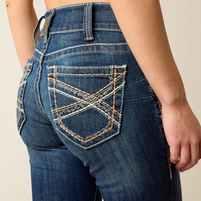 Mid Rise Entwined Festival Boot Cut Jeans Ariat Women