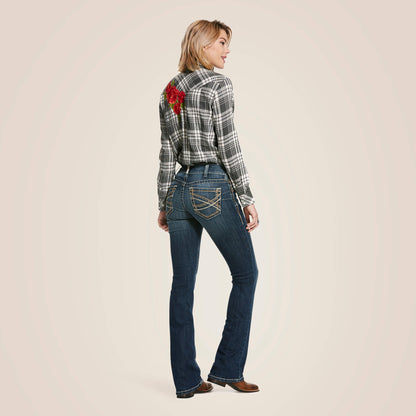 Mid Rise Entwined Festival Boot Cut Jeans Ariat Women