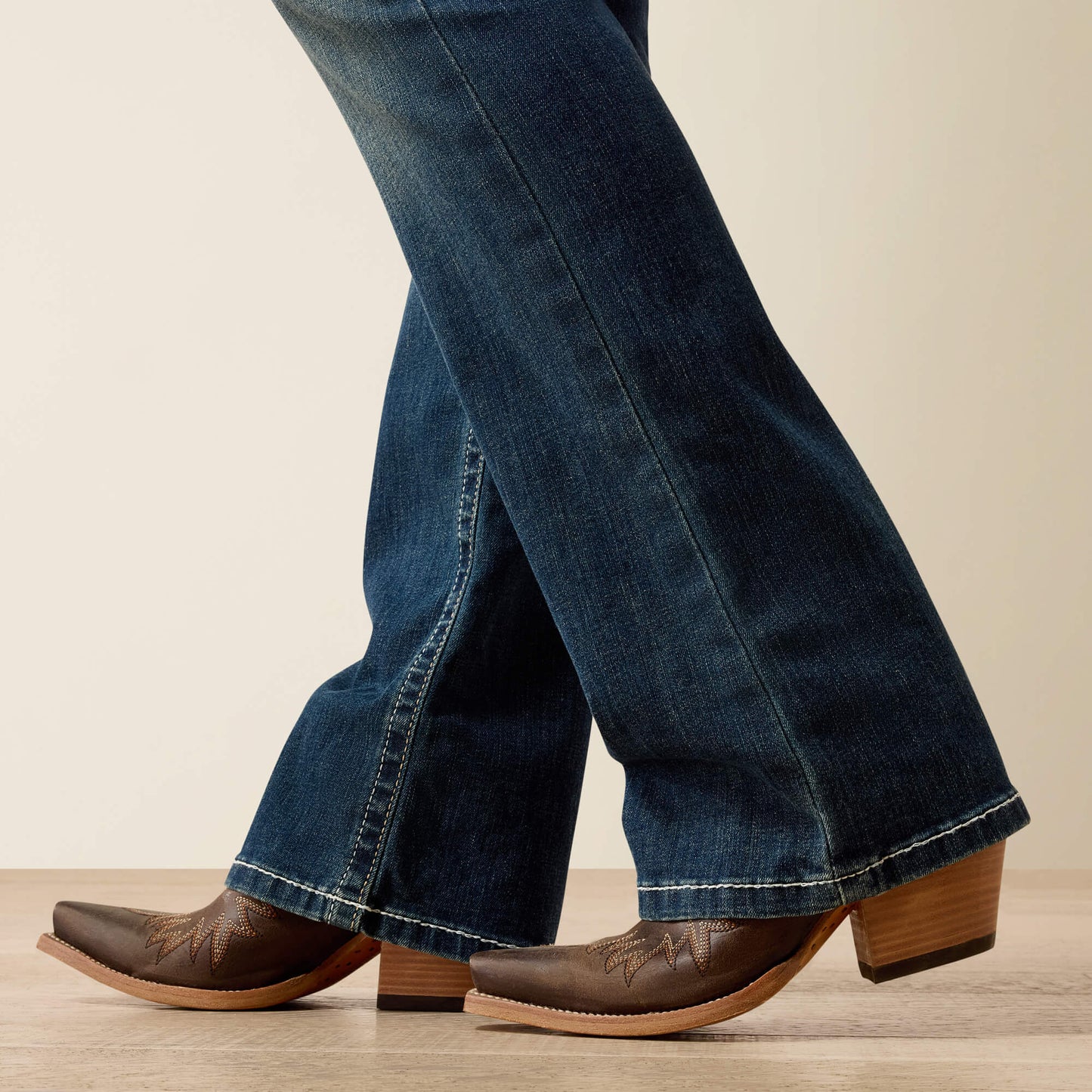 Mid Rise Whipstitch Boot Cut Jean Ariat Women