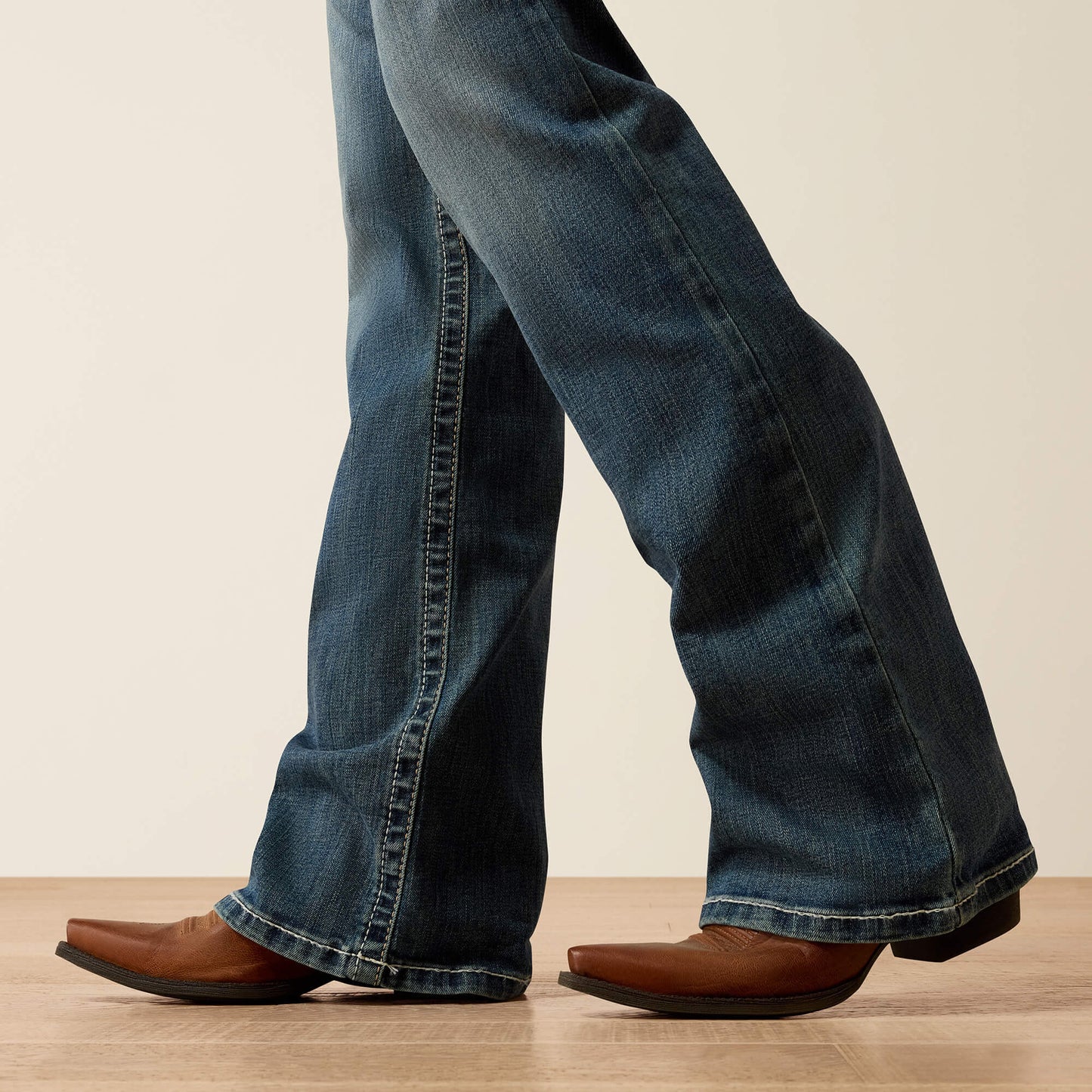 R.E.A.L. Mid Rise Whipstitch Boot Cut Jean Ariat Women
