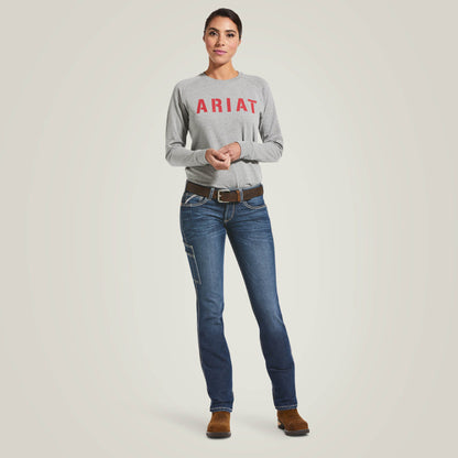 Rebar MR DuraStretch Riveter Straight Jean Ariat Women|Work