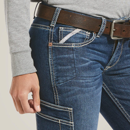 Rebar MR DuraStretch Riveter Straight Jean Ariat Women|Work