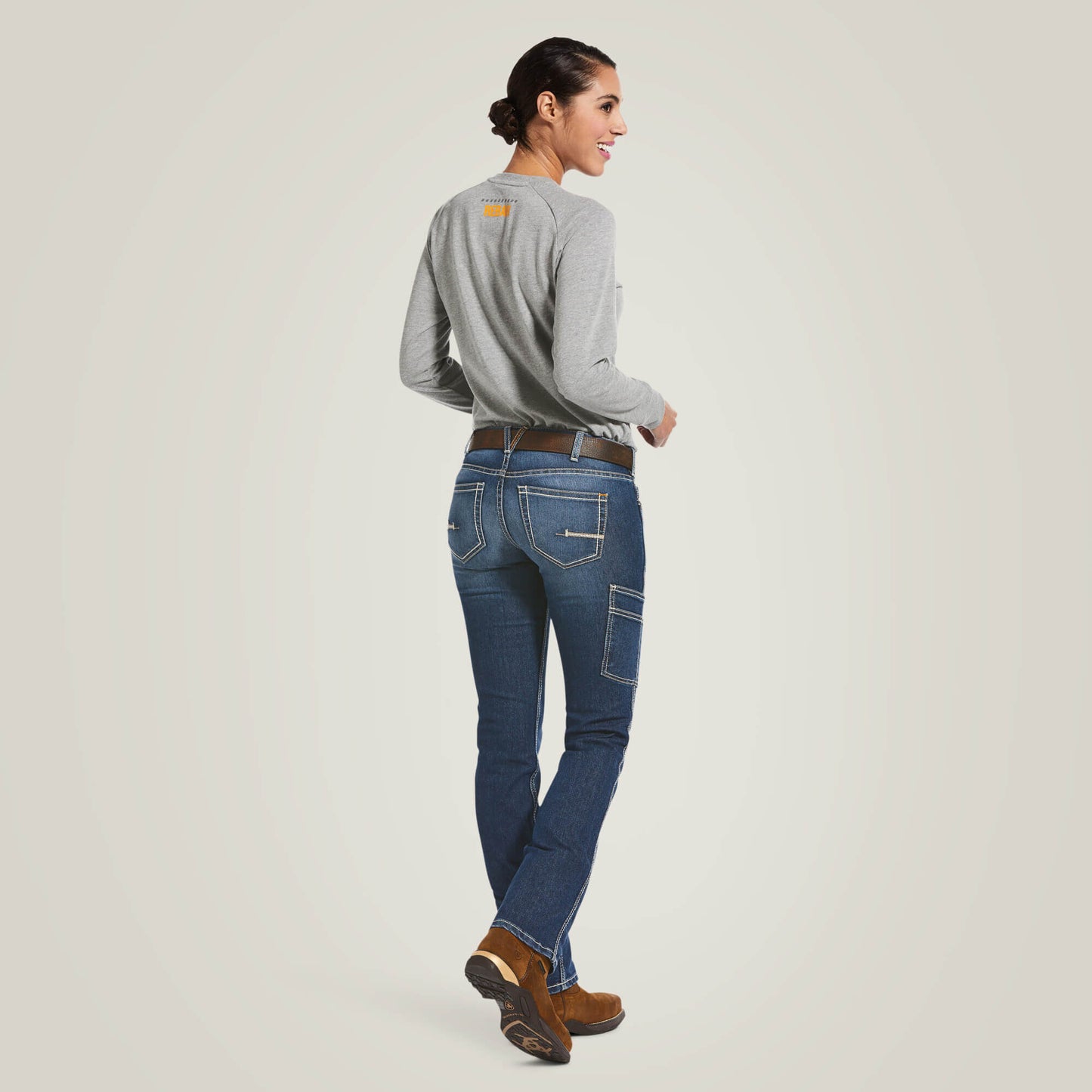 Rebar MR DuraStretch Riveter Straight Jean Ariat Women|Work
