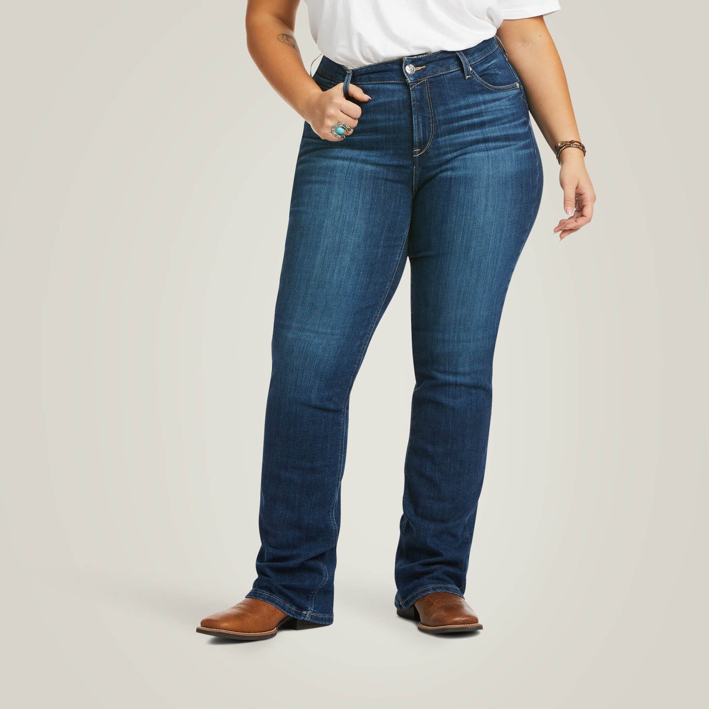 Perfect Rise Abby Straight Leg Jean Ariat Women