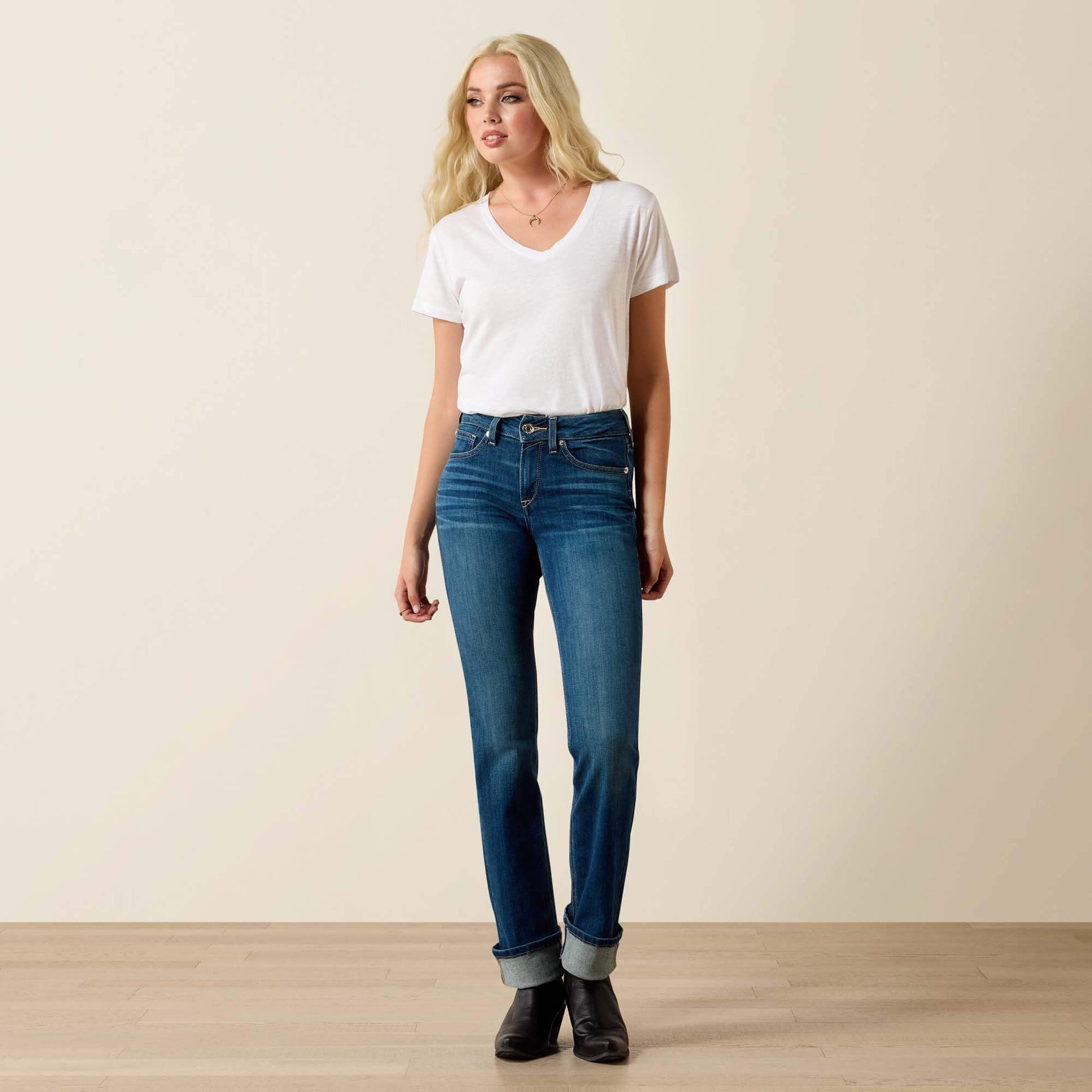 Perfect Rise Abby Straight Leg Jean Ariat Women