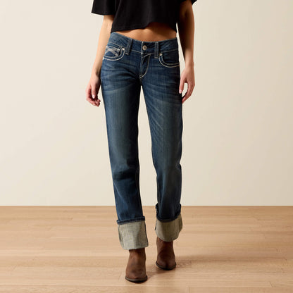 Mid Rise Ivy Straight Leg Jean Ariat Women
