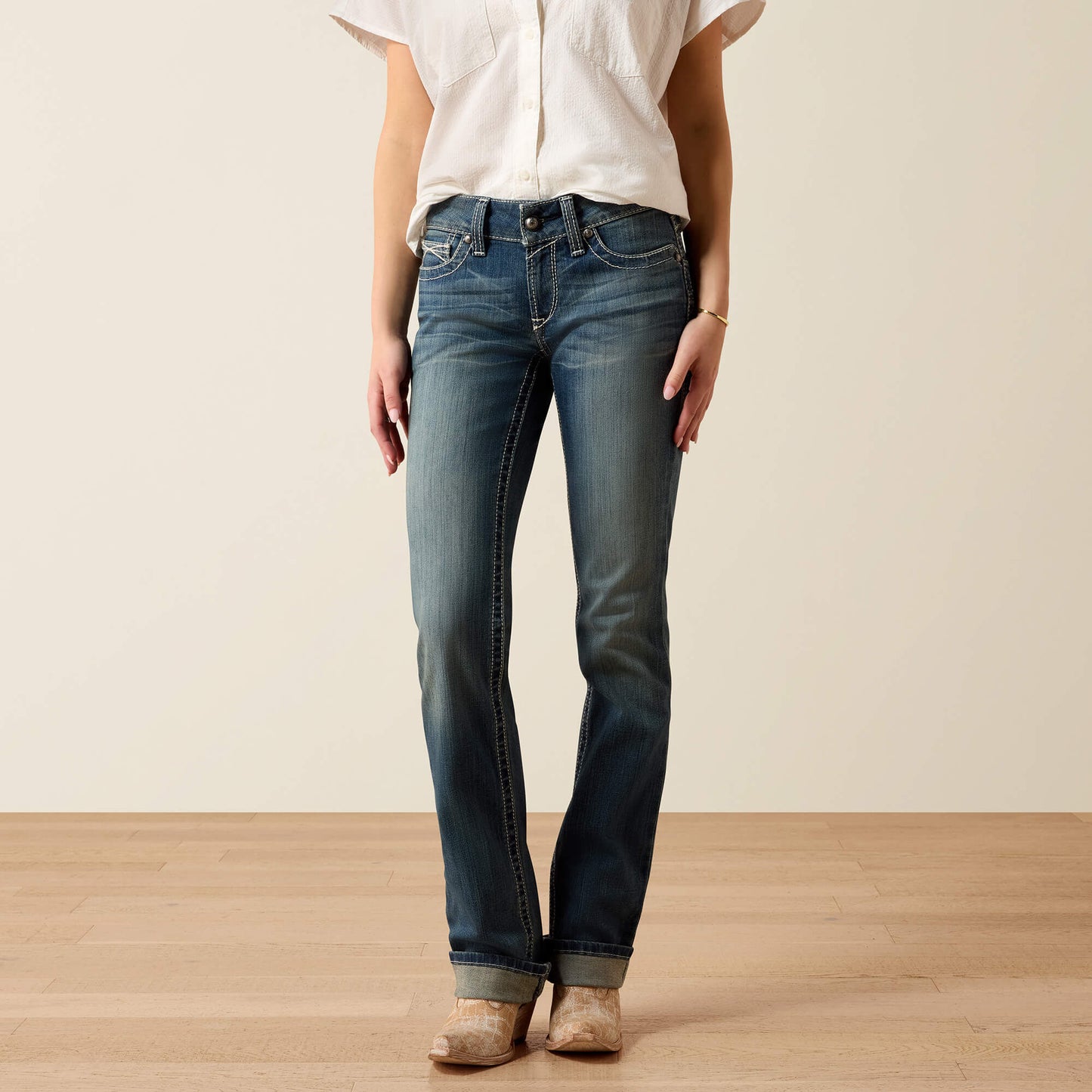 Mid Rise Icon Straight Leg Jean Ariat Women