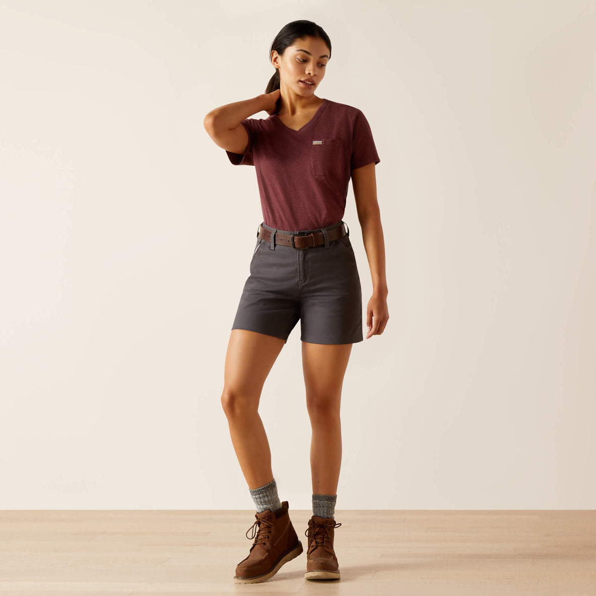 Rebar PR Made Tough 6" Short Ariat Women|Work