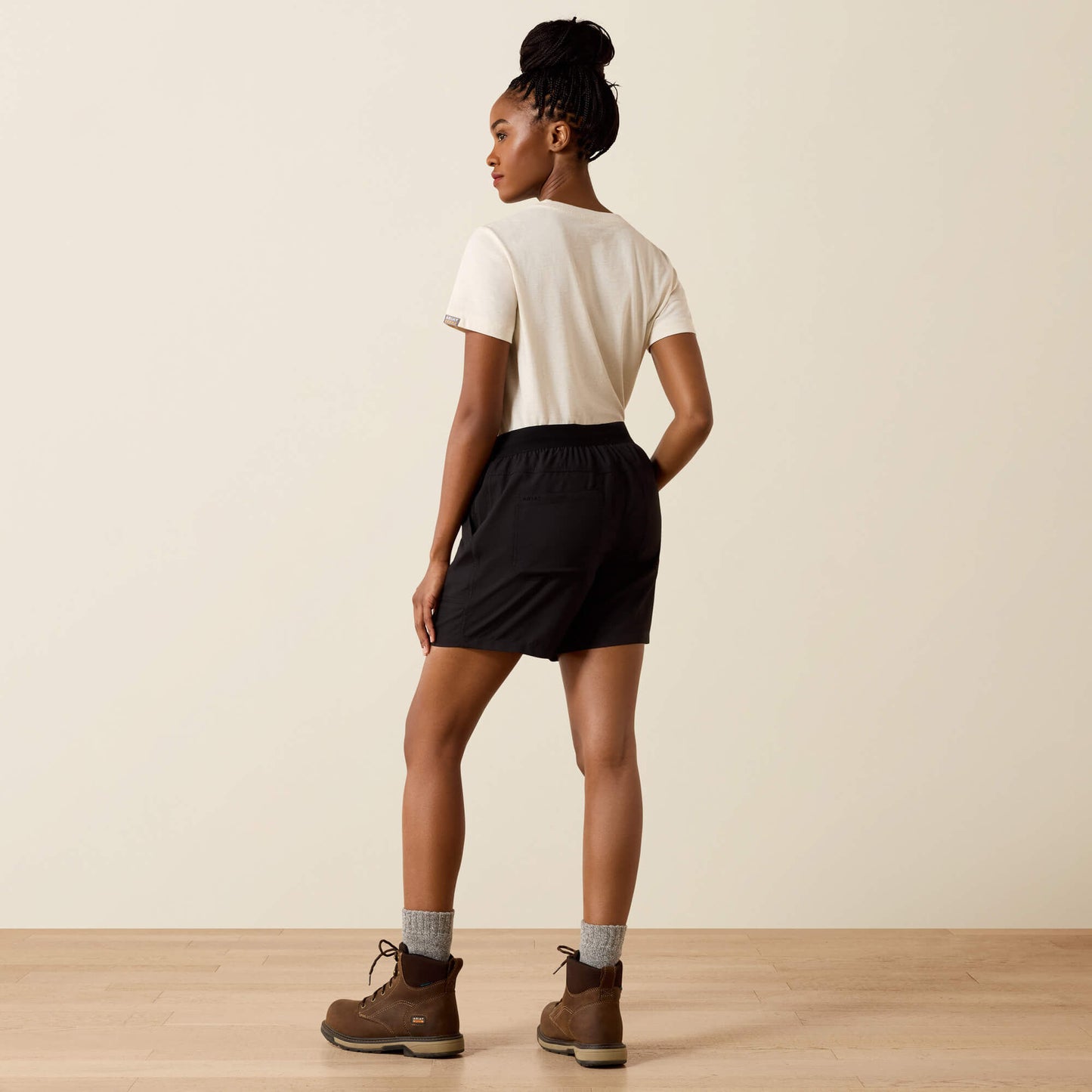 Rebar Perfect Rise Workflow Ultralight 5" Shorts Ariat Women|Work