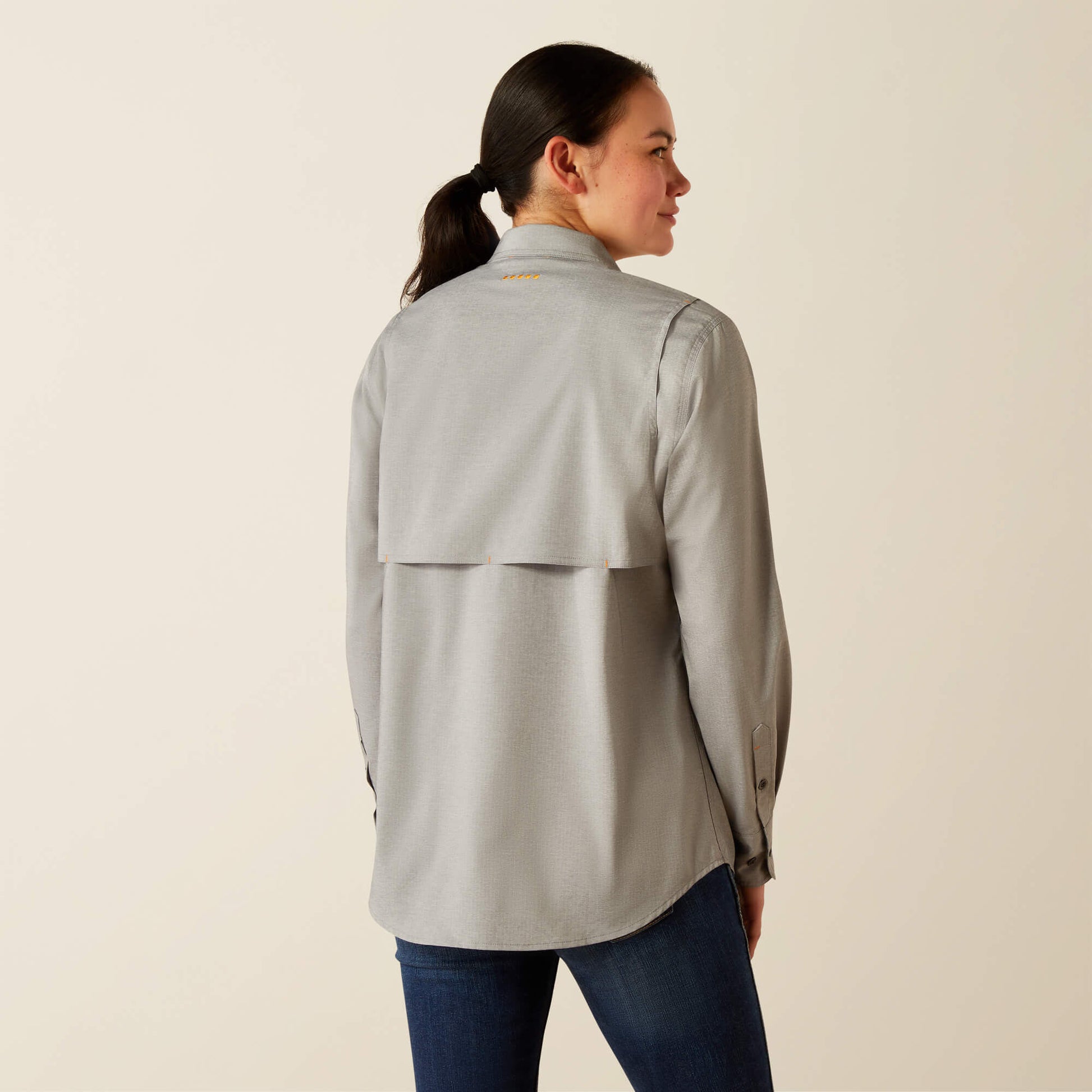 Rebar Made Tough VentTEK DuraStretch Work Shirt Ariat Women|Work