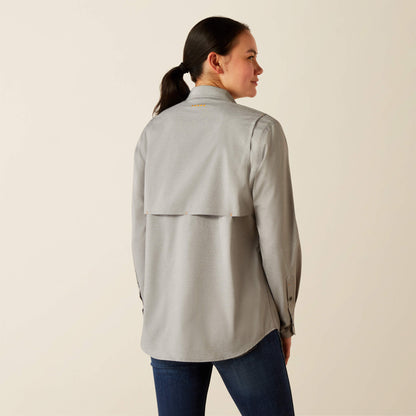 Rebar Made Tough VentTEK DuraStretch Work Shirt Ariat Women|Work