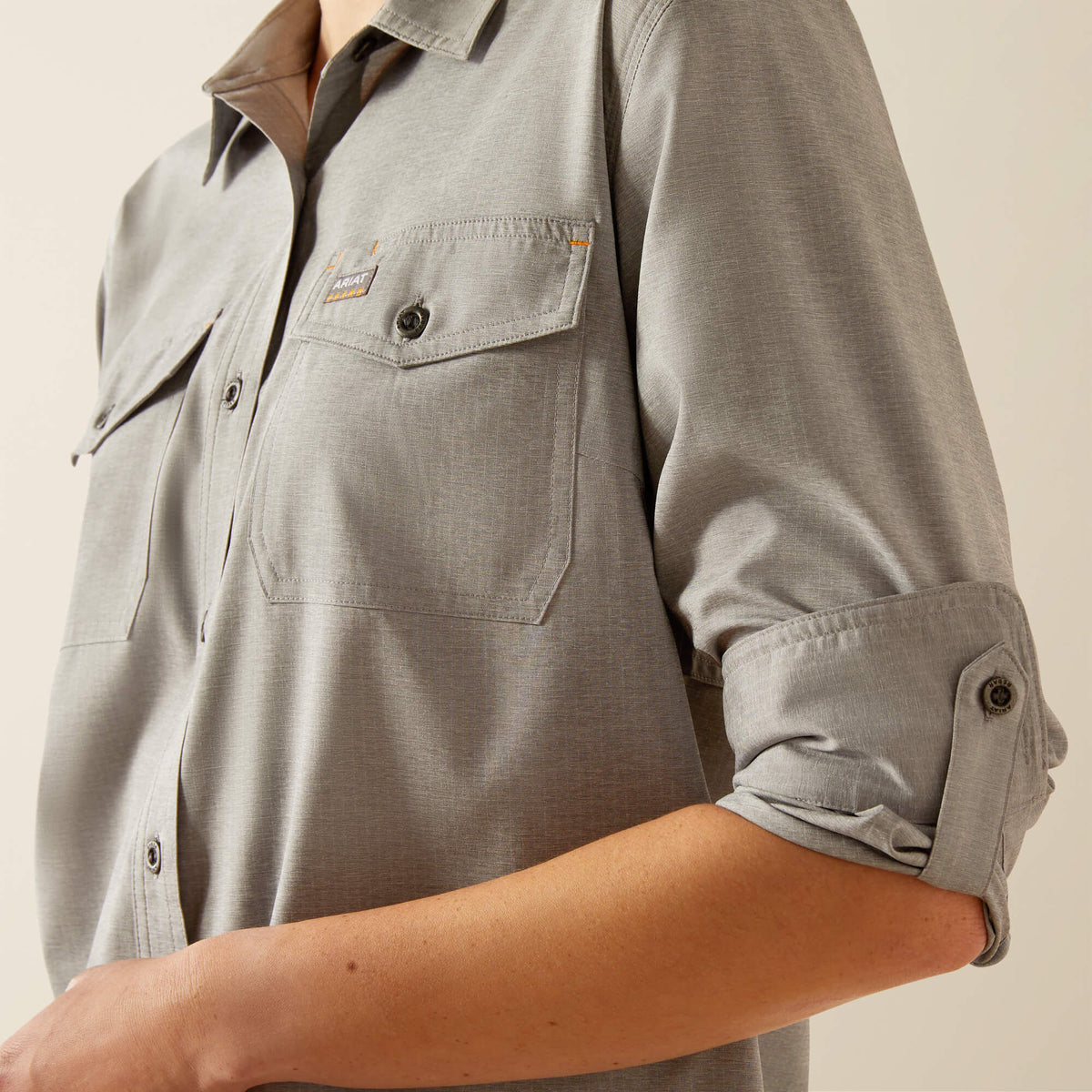 Rebar Made Tough VentTEK DuraStretch Work Shirt Ariat Women|Work