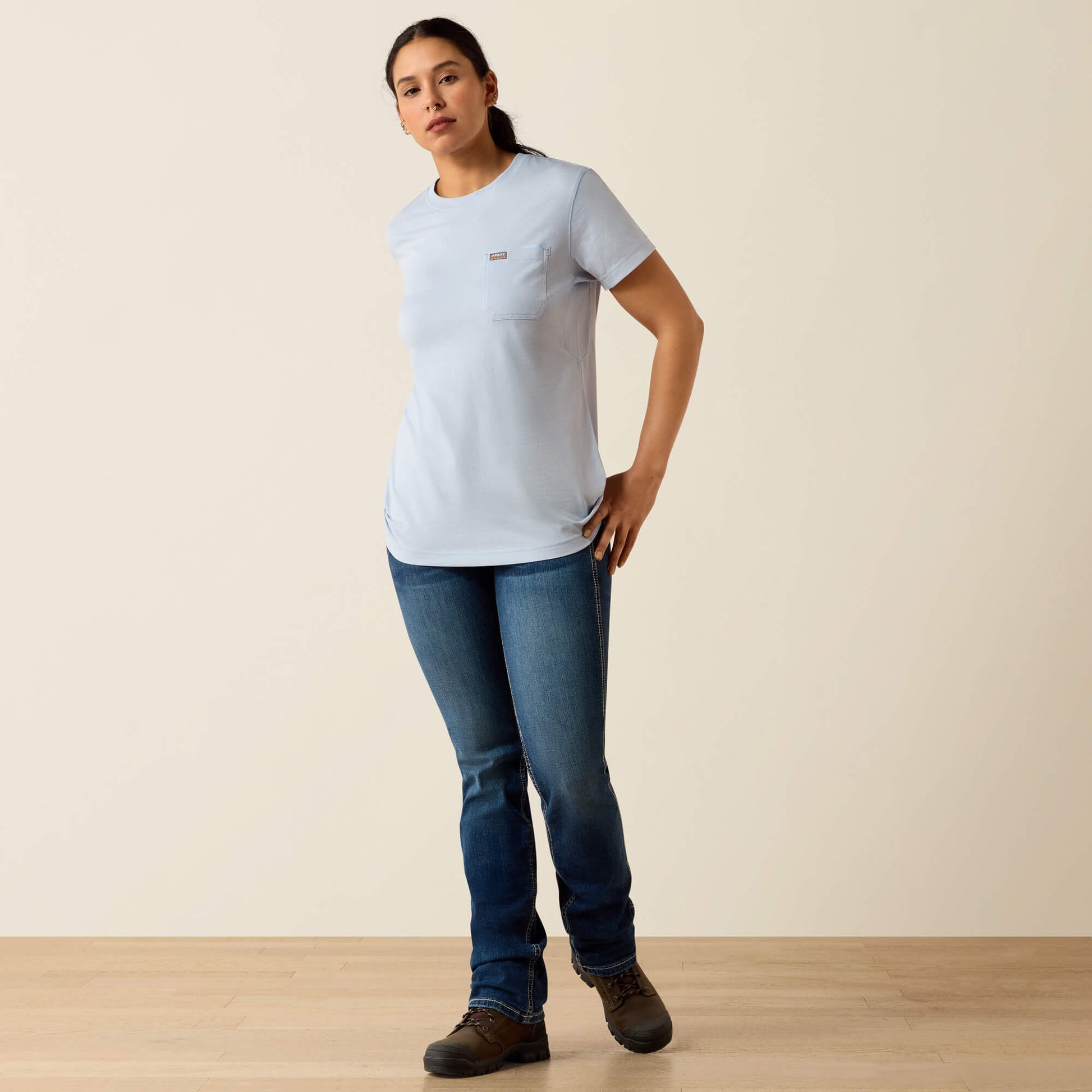 Rebar Workman Field Dog Classic Fit T-Shirt Ariat Women|Work