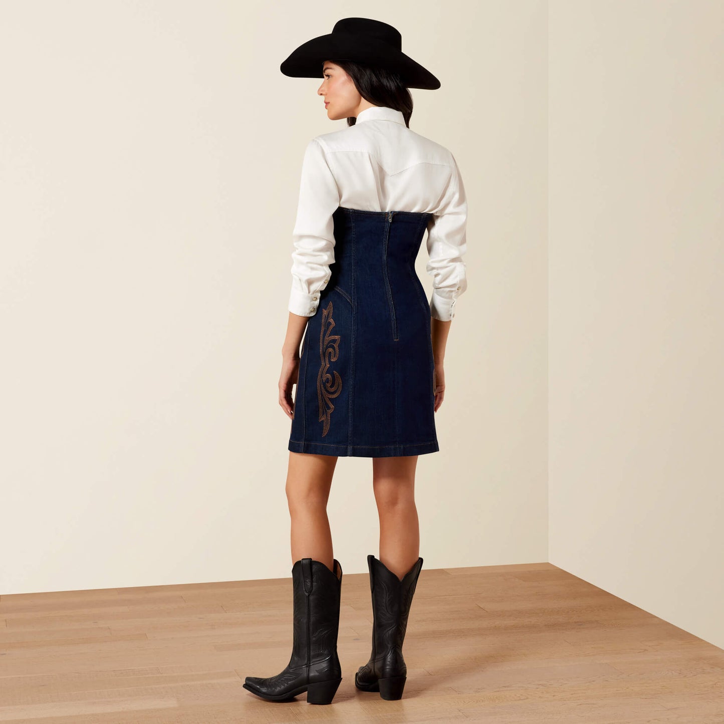 Lux Denim Dress Ariat Women