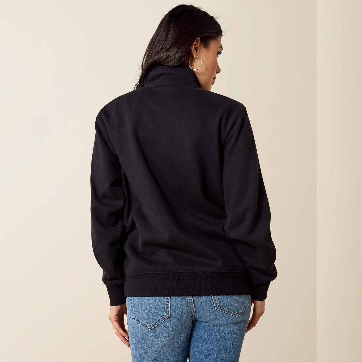 Foundation Logo 1/2 Zip Sweatshirt Ariat Women