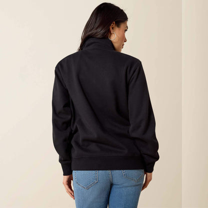 Foundation Logo 1/2 Zip Sweatshirt Ariat Women