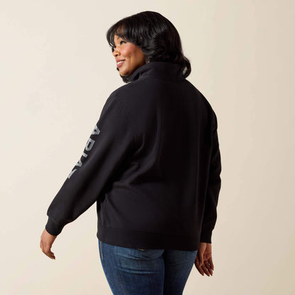Foundation Logo 1/2 Zip Sweatshirt Ariat Women
