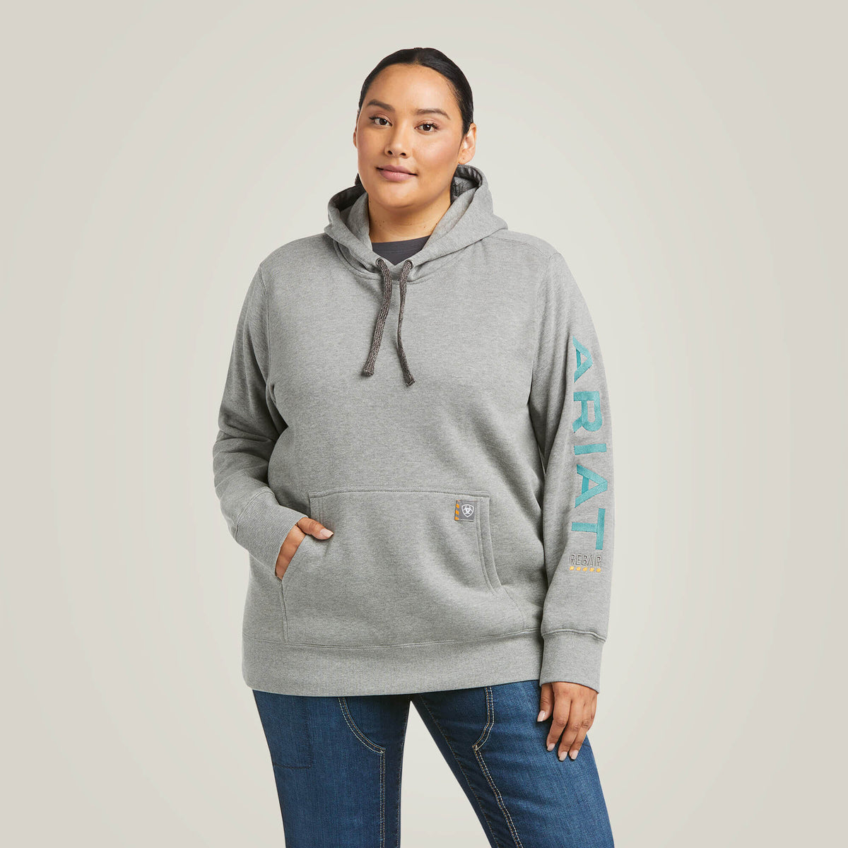 Rebar Workman Graphic Hoodie Ariat Women|Work