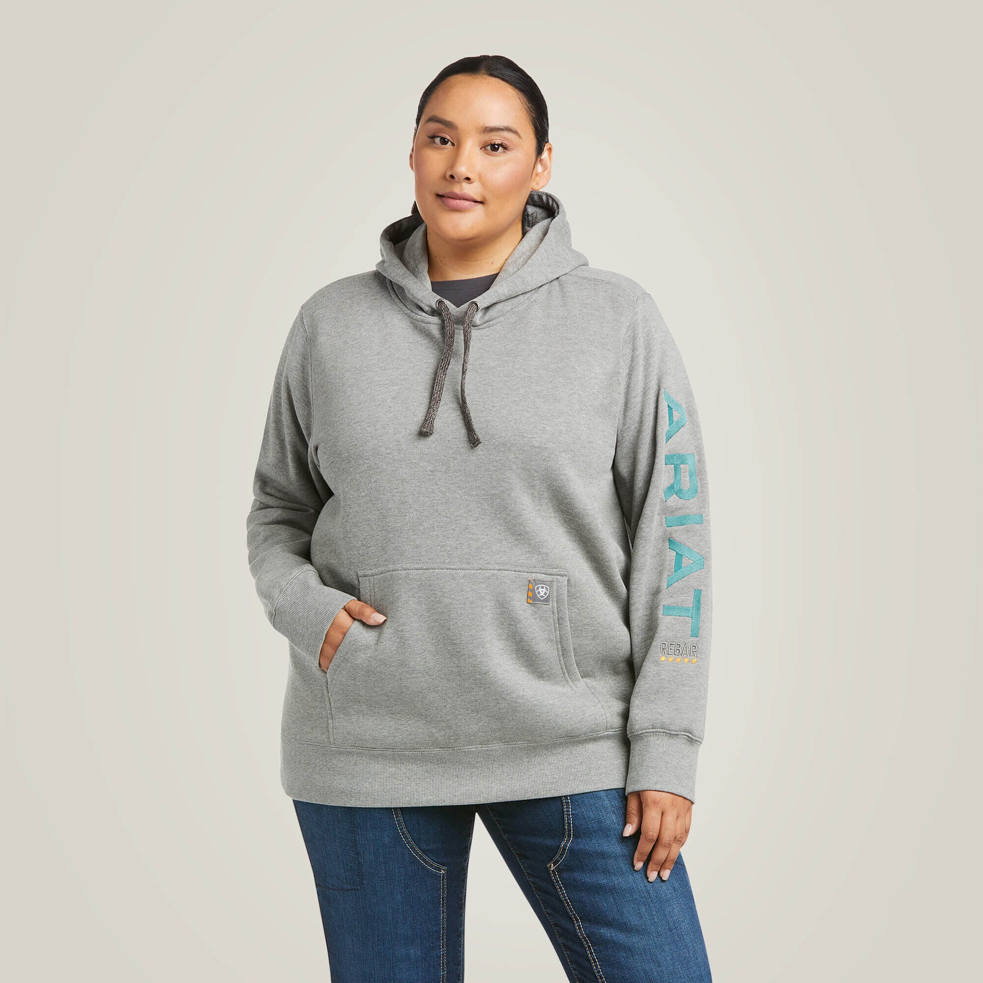 Rebar Workman Graphic Hoodie Ariat Women|Work