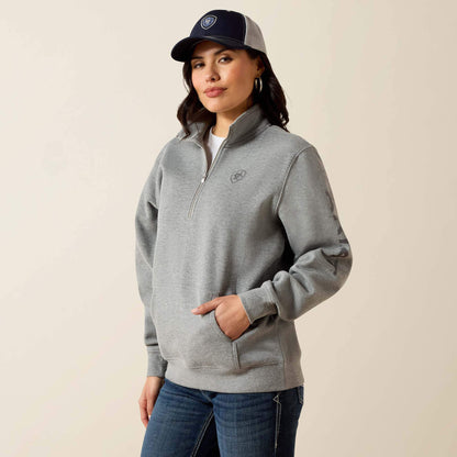 Foundation Logo 1/2 Zip Sweatshirt Ariat Women