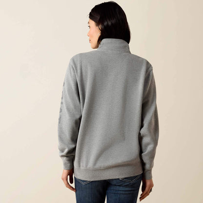 Foundation Logo 1/2 Zip Sweatshirt Ariat Women