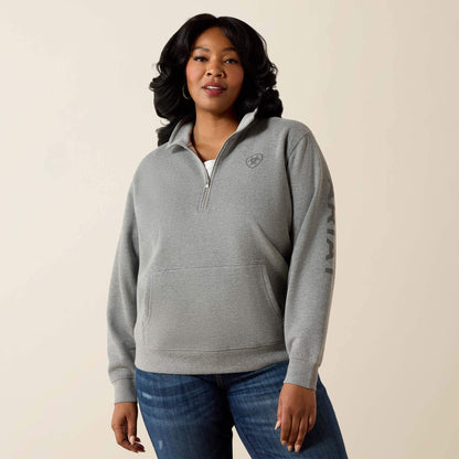 Foundation Logo 1/2 Zip Sweatshirt Ariat Women