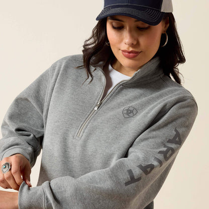 Foundation Logo 1/2 Zip Sweatshirt Ariat Women