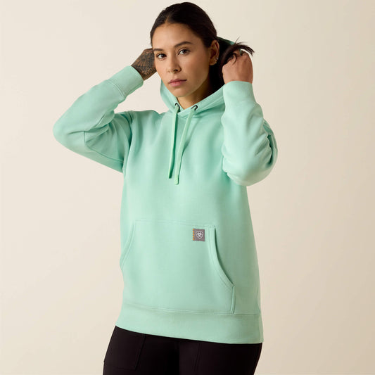 Rebar Lightweight Graphic Hoodie Ariat Women|Work