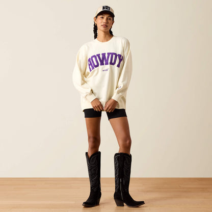 Collegiate Oversize Sweatshirt Ariat Women
