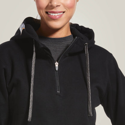 Rebar Skill Set 1/2 Zip Hoodie Ariat Women|Work