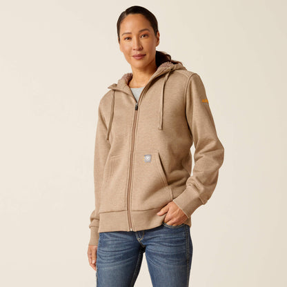 Rebar All-Weather Sherpa Full Zip Hoodie Ariat Women|Work