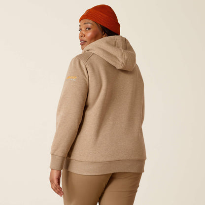 Rebar All-Weather Sherpa Full Zip Hoodie Ariat Women|Work