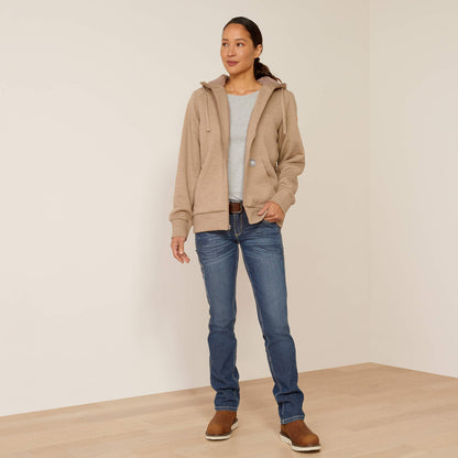 Rebar All-Weather Sherpa Full Zip Hoodie Ariat Women|Work