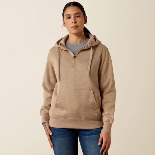 Rebar Skill Set 1/2 Zip Hoodie Ariat Women|Work