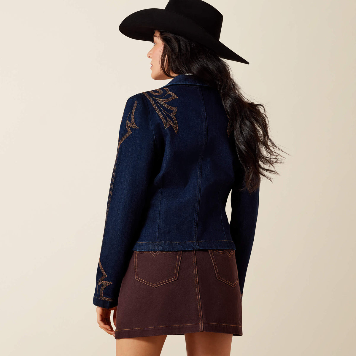 Lux Denim Blazer Ariat Women