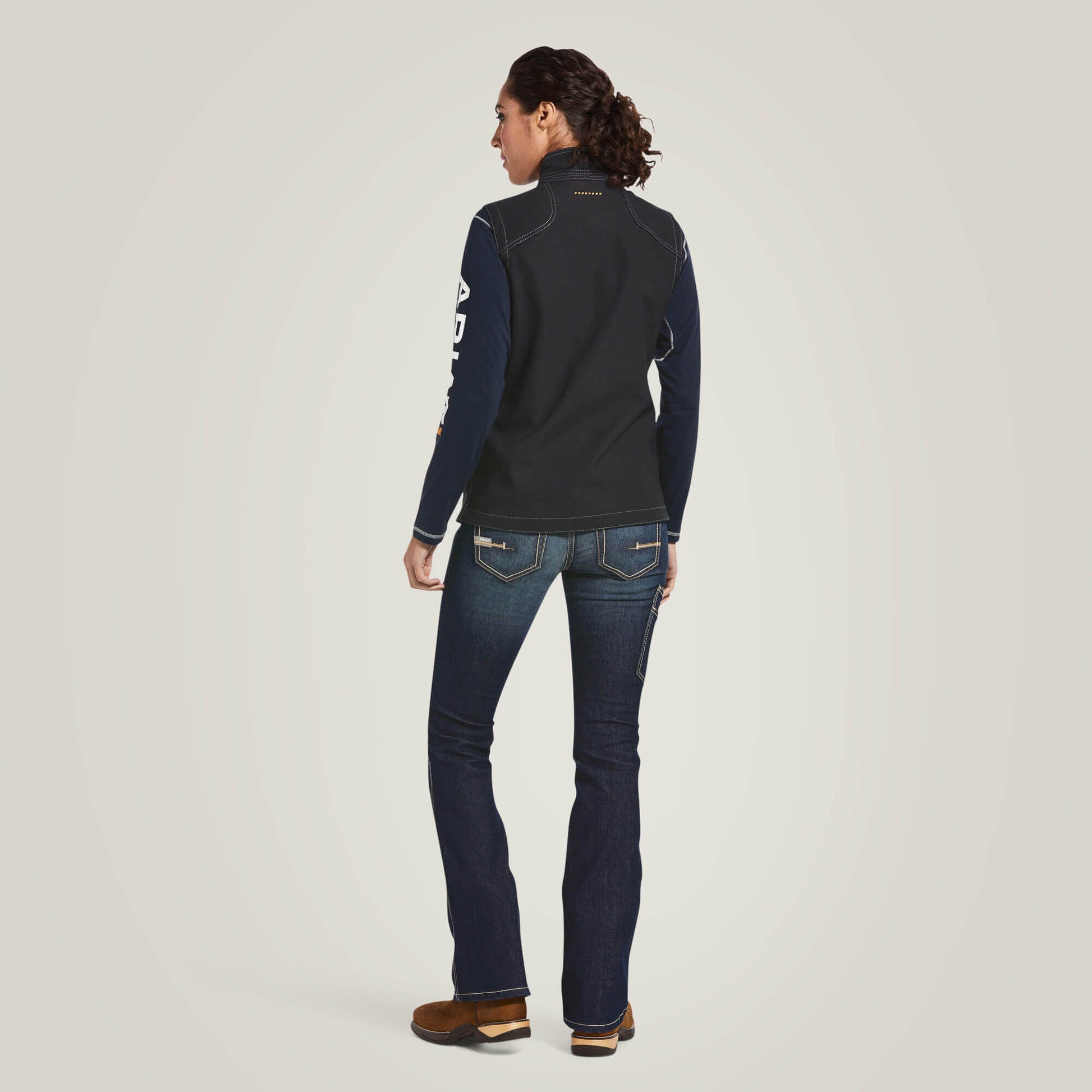 Rebar Stretch Canvas Softshell Vest Ariat Women|Work
