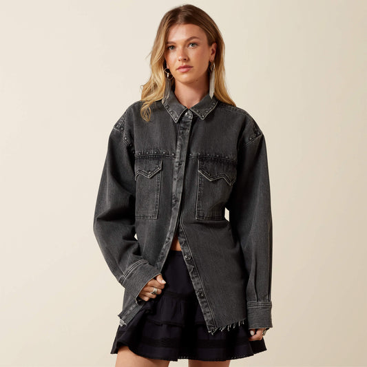 Lux Oversized Denim Jacket Ariat Women