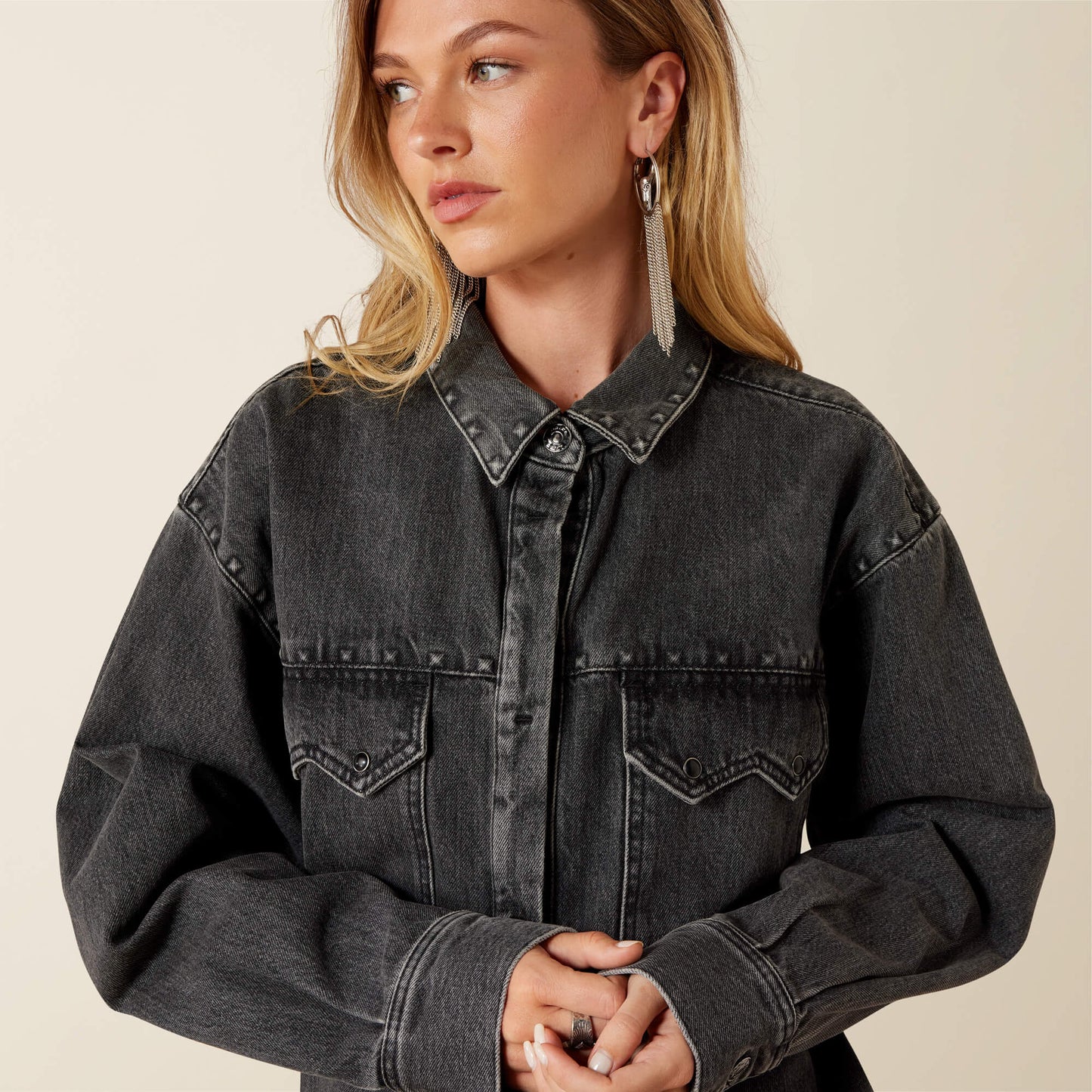 Lux Oversized Denim Jacket Ariat Women