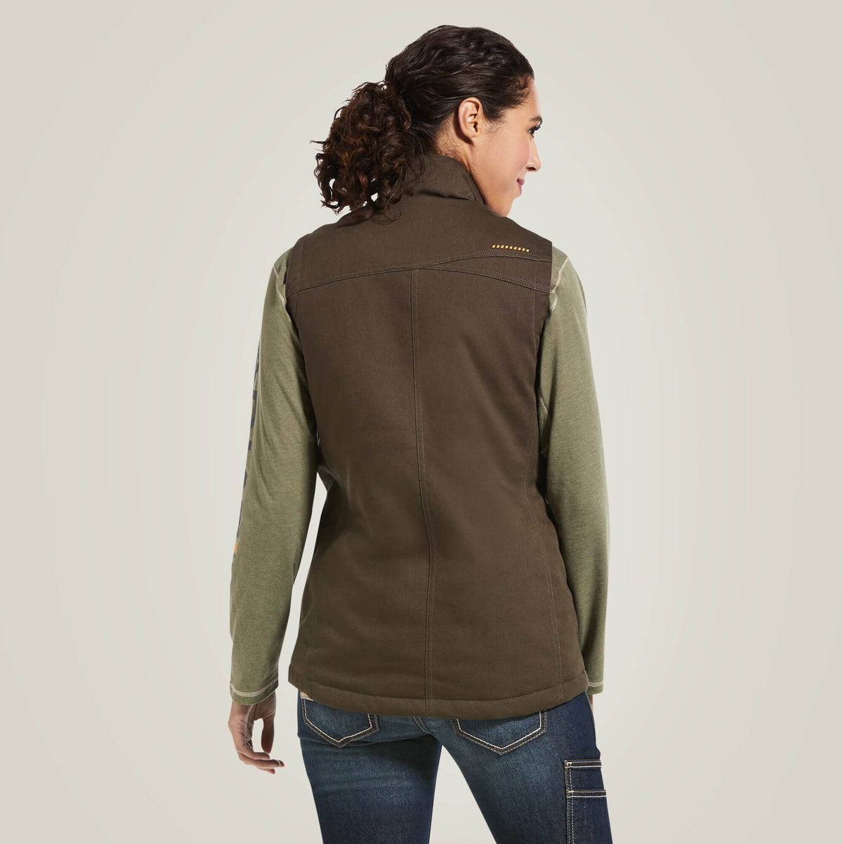 Rebar DuraCanvas Insulated Vest Ariat Women|Work