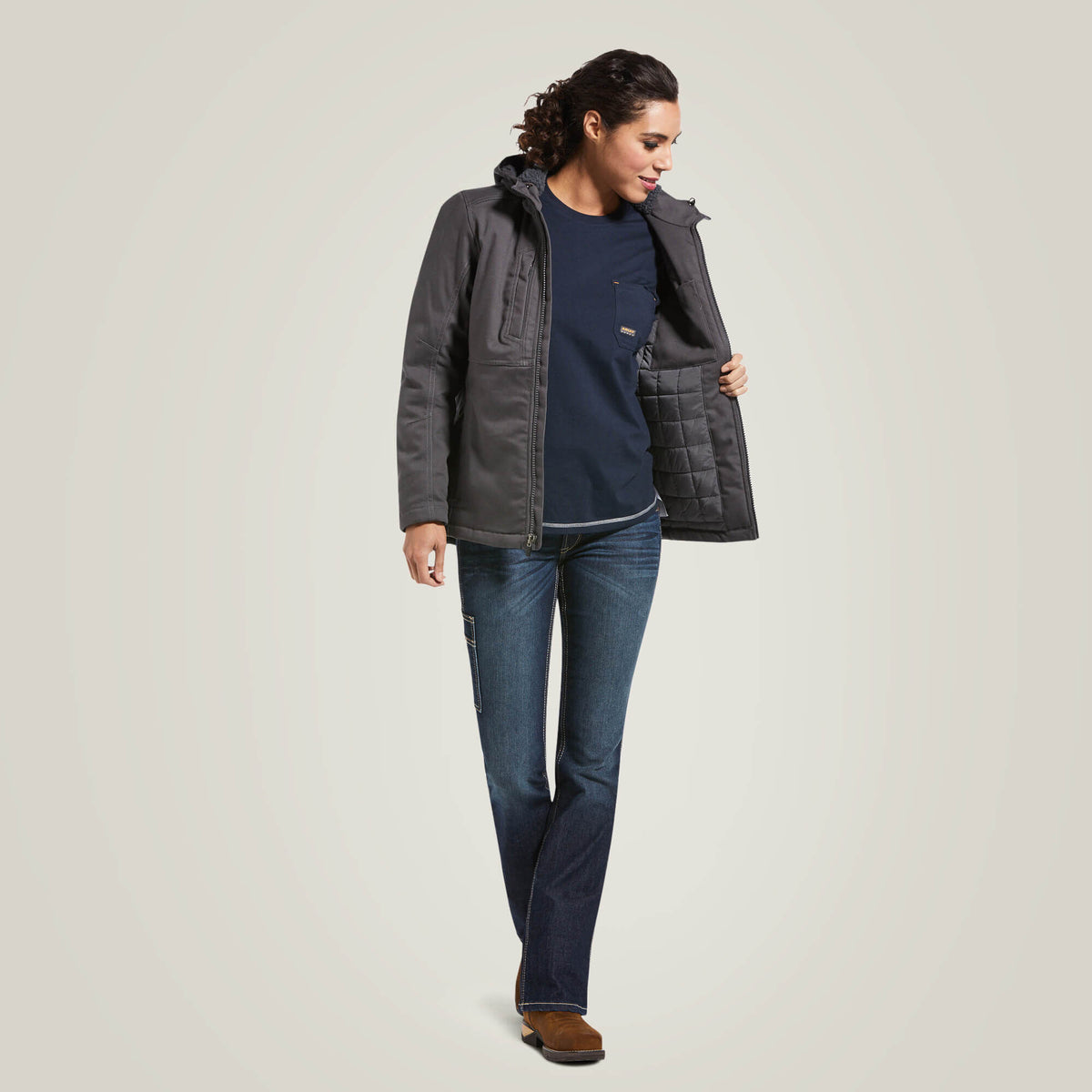 Rebar DuraCanvas Insulated Jacket Ariat Women|Work