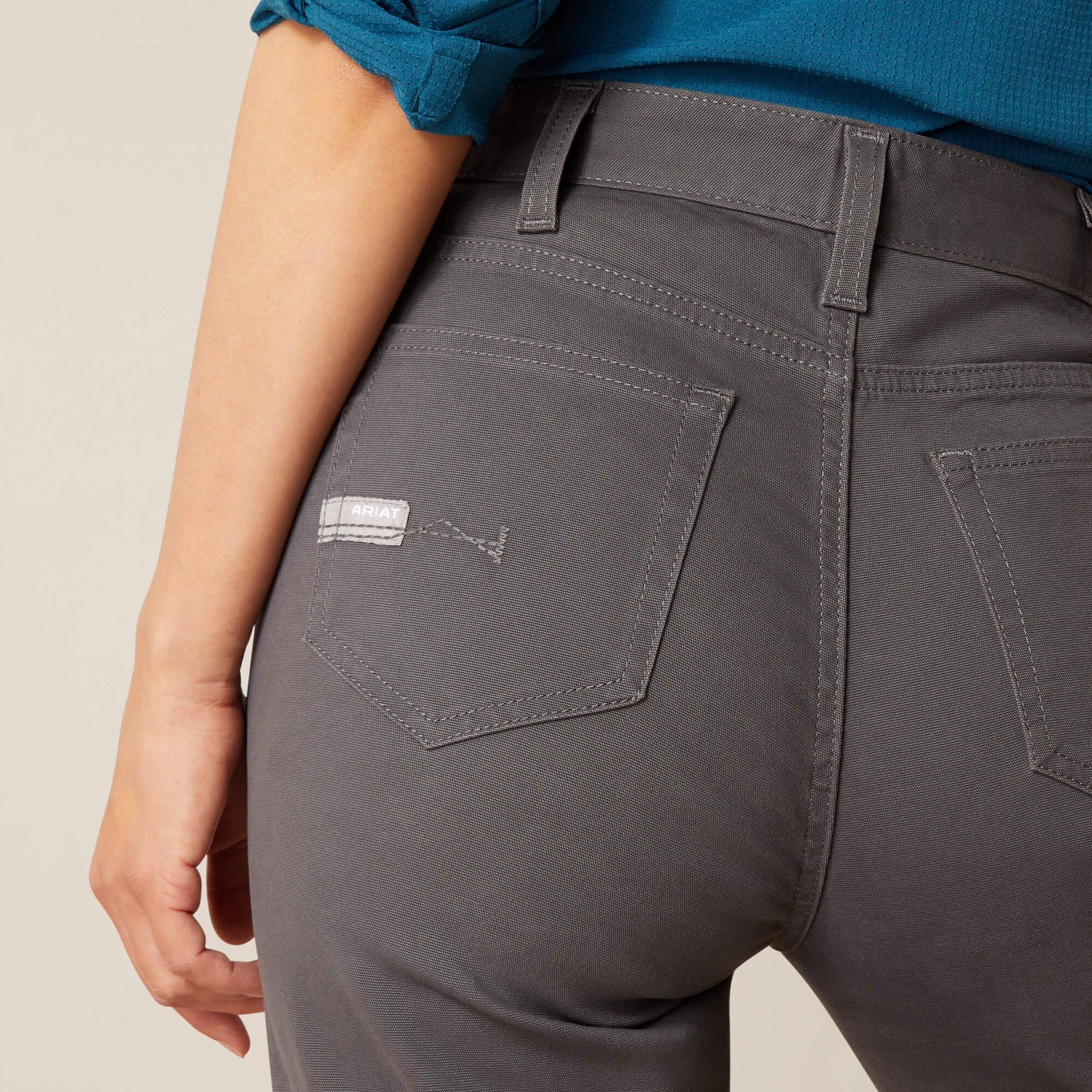 Rebar PR DuraStretch Made Tough Double Front Straight Pant Ariat Women|Work