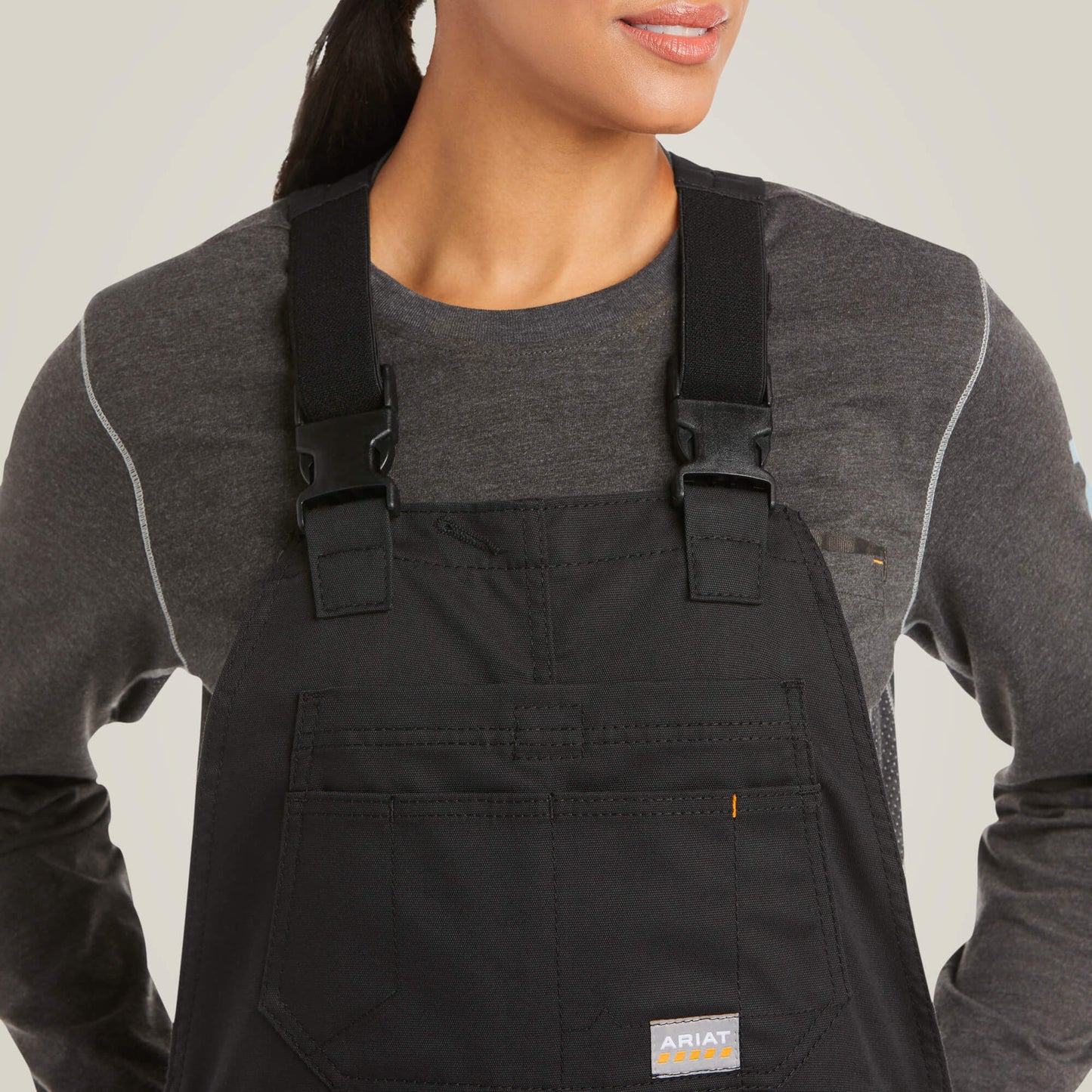 Rebar DuraCanvas Stretch Insulated Bib Ariat Women|Work
