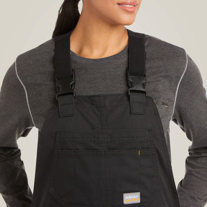 Rebar DuraCanvas Stretch Insulated Bib Ariat Women|Work