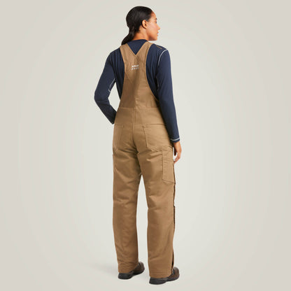 Rebar DuraCanvas Stretch Insulated Bib Ariat Women|Work