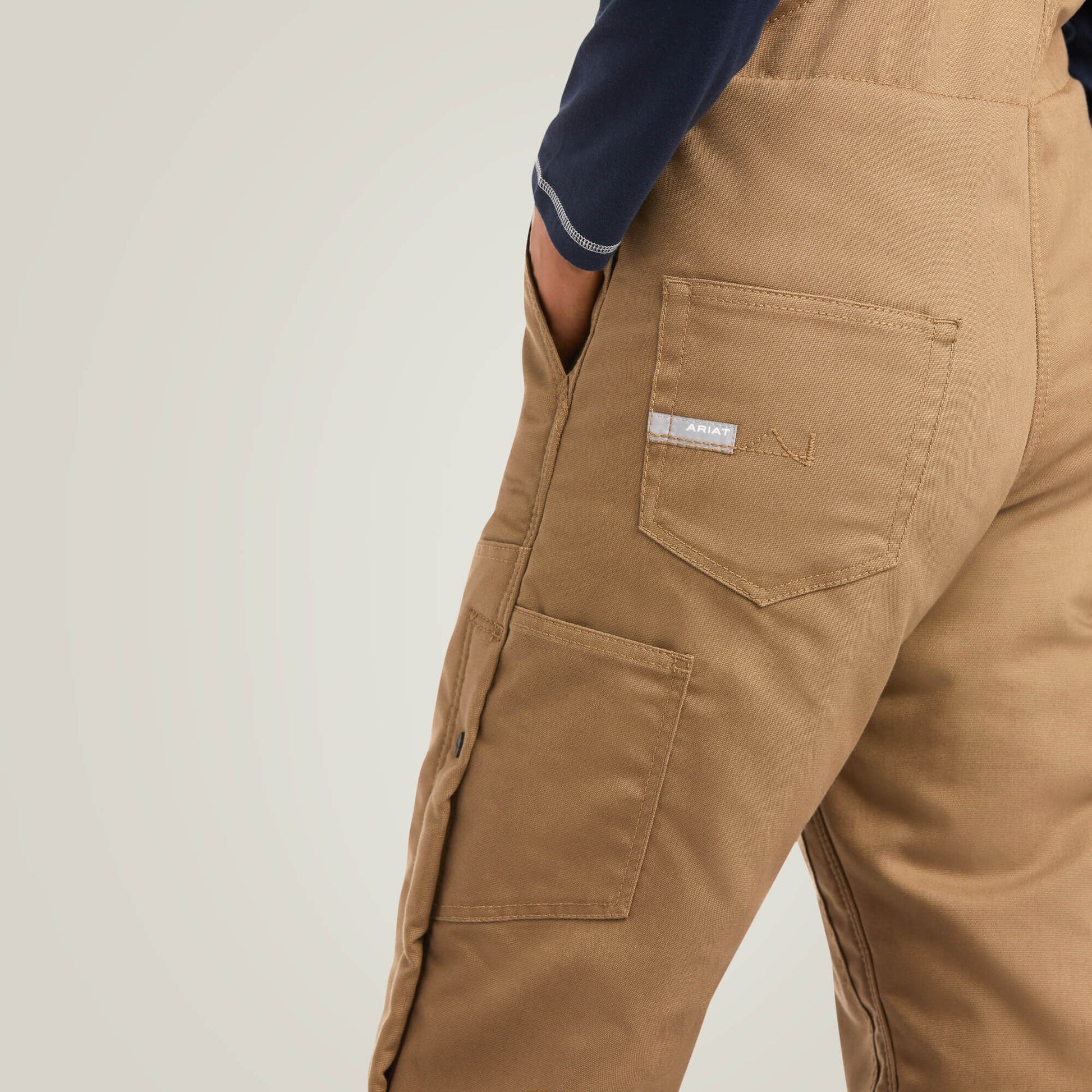 Rebar DuraCanvas Stretch Insulated Bib Ariat Women|Work